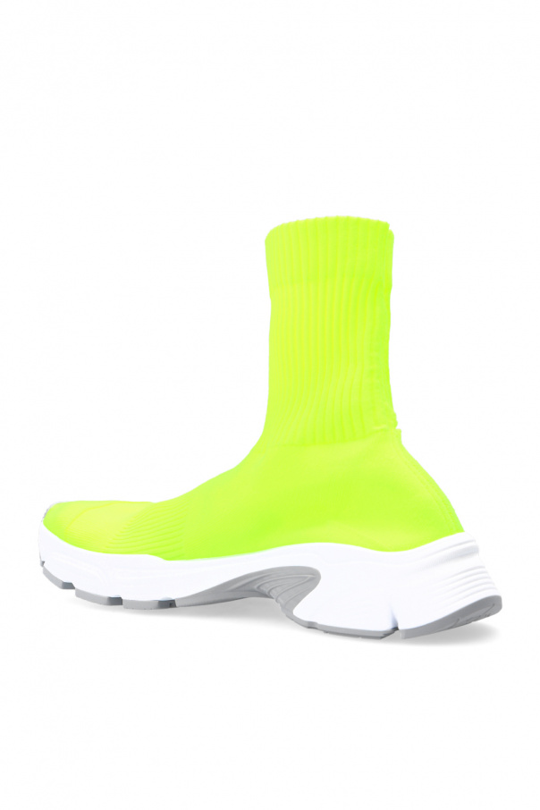 Neon green 2024 sock sneakers